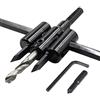 Luomorgo - Punta per trapano circolare, regolabile, per cartongesso, 2,2-30,5 cm, per sega a tazza (30-300 mm)