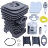 DORFEY Kit cuscinetto pistone cilindro da 39 mm adatto for motosega h-u-s-q-v-a-r-n=a 240 236 235 236E 240E 545050417 Guarnizione silenziatore carburatore Filtro aria carburante Linea