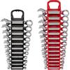 TEKTON Stubby Combination Wrench Set with Holder, 25-Piece (1/4-3/4 in., 6-19 mm) | WCB92403