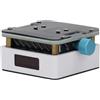 YWBL-WH Piastra Riscaldante per Saldatore con Stazione di Preriscaldamento Elettrico per Microcomputer LED con Piastra Riscaldante per Saldatura