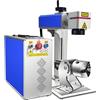 PEIXU Laser a Fibra Macchina Per Incisione Laser 100W Fibra Laser Macchina a Fibra Ottica Laser 200 * 200MM Macchina per Marcatura per Metalli/Alluminio/Acciaio/Oro/Argento/Rame,Dotato di Albero Rotante