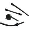 UYTGFO Adatto for mini motosega 2500 25cc for sega con impugnatura superiore Zenoah G2500 2600 STIGA Anova MACALLISTER Tubo flessibile del carburante Tubo di aspirazione della pompa dell'olio