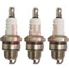 UYTGFO Fit For 43cc/47cc/49cc Mini Moto Quad Lawnmower Two Stroke Chainsaw Sparkplug 1/2/3/4PCS COPPER CORE Spark Plug Candle Replace BM6(3PCS)