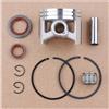 DORFEY Kit paraolio pistone da 50 mm adatto for motosega S-t-i-H-L 044 MS440 1128 030 2015 W 12 mm anello cuscinetto a rulli perno polso