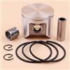 DORFEY Kit cuscinetti con fasce elastiche da 47 mm, adatto for motosega H-u-s-q-v-a-r-n-a 359, 357 XP, 357XP, Jonsered 2159, CS2156, CS2159, 537 15 73-02, 537157302