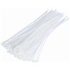 WERKA PRO Collana rapida bianca confezione da 100 collari 300 x 4,8 mm