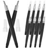 DIYEAH 10pezzi Kit di Utensili per Intaglio del Legno Scalpelli Manuali per Incisione Strumenti per Lavorazione del Legno Accessori per Scultura Adatti Legni Teneri come Tiglio e Pino
