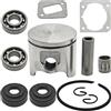 UYTGFO Adatto for Husqvarna 340 345 for Jonsered 2141 2145 Anello for motosega Gabbia ad aghi Pezzo di ricambio Pistone da 40 mm Kit di guarnizioni for cuscinetti a sfera e manovella