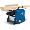Scheppach Pialla & discarica compatta HMS850 | Potenza 1250 W | 2 ferri in acciaio rapido | Larghezza piallatura 204 mm | Altezza di passaggio 120 mm | Regime albero 8500-1min