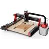Twotrees TTC450 Pro Router CNC di Twotree Area di lavoro CNC a 4 assi 460 x 460 x 80 mm per l'incisione, il taglio di MDF, acrilico, legno massiccio, nylon, PCB, fibra di carbonio con hoover Monster