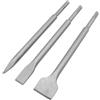 kewing 3 Pezzi Trapano a Scalpello Set - Incrinarsi Muro/Piastrella/Calcestruzzo SDS Plus Picche/Punta Scalpello per Elettrico Rotante Martello