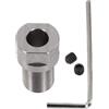 Jumplushion Efficiente mandrino per tornio a 3 ganasce per la lavorazione del legno con acciaio ad alto tenore di carbonio e dimensioni compatte (8 mm)