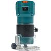 TKSE Router per palmare elettrico, router per lavorazione del legno, router per legno 800W 30000rpm Router per palmo elettrico Trimmer manuale per fresatura del legno fai da te(220V)