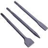 Homoyoyo 3pezzi Scalpello Elettrico Per Piastrelle Set Di Scalpelli Compatibili Con Plus Scalpello Piatto in Acciaio Al Molibdeno Temprato Punta Per Plus
