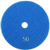 Walfront 5pollici / 125mm Bagnata Diamante Lucidatura Pad, Lucidatura Disco Ruota Pad Accessori per Lucidatura in Pietra,Marmo di Granito(50)