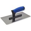 DEWEPRO Frattazzo Lisciante - Cazzuola - 270x130mm con Lama in Acciaio Inox - Manico Ergonomico a 2 Componenti