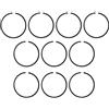 DORFEY 10 pezzi/lotto 40 mm x 1,5 mm anello pistone adatto for Robin NB411 for Mit-sub-shi TL43 for K-a-w-a-s-k-i TD40 for Zenoah G45L G4K parte motore tagliaerba