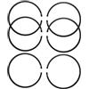 DORFEY 6 pezzi/lotto 40 mm x 1,5 mm anello pistone adatto for Robin NB411 Mit-sub-shi TL43 for K-a-w-a-s-k-i TD40 for Zenoah G45L G4K parte motore tagliaerba