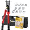 CGOLDENWALL Strumento di crimpatura idraulico YQK-300 pinza idraulica manuale 13T forza di crimpatura per 16-300 m㎡ capicorda in rame/alluminio