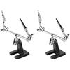 Beelooom 2X Terza Mano Saldatore Stand Morsetto Aiutare Clip Strumento PCB Holder Circuiti Elettrici Hobby