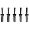 GZHXF Spaccapietre 5 pezzi Cuneo Spaccapietre Clip Spaccapietre Strumenti for muratura in pietra Scalpello in ferro da montagna Spaccapietre for perforazione