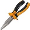 WOLFPACK Pinze bocca piatta 150 mm. Acciaio DIN 5745 Pinze a punta piatta, Pinze a bocca piatta lunga,