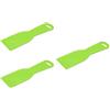 BWESOO 3 raschietti verdi per stucco da 5,1 cm, in plastica flessibile, per nastrare pareti a secco, pittura e strumenti, vernici, trattamenti e forniture per pareti
