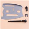DORFEY Kit di viti di regolazione del tenditore della catena della piastra della barra di guida adatto for Jonsered 625 630 670 2077 2083 Parti di ricambio for motoseghe Attrezzi da giardino