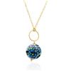 LE PERLE DI CALTAGIRONE Collana nara in argento e ceramica