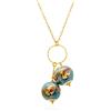 LE PERLE DI CALTAGIRONE Collana adima sa in argento