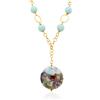 LE PERLE DI CALTAGIRONE Collana in argento e ceramica