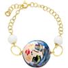 LE PERLE DI CALTAGIRONE Bracciale angelica in argento e ceramica