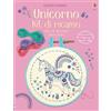 Usborne Unicorni. Kit di ricamo. Con gadget