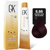 GK Hair Crema Colorante per Capelli 100 ml - Colore Semi-Permanente Nutriente per Styling, Tonalità Naturali e Intense, Ideale per Colpi di Luce, Riflessi e Risultati Uniformi con Applicazione Facile