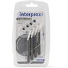 Interprox Plus X Maxi Conical 4 Scovolini, Anti-Placca e Anti-Carie, indicato per spazi interprossimali piú grandi (PHD 2.6).Collo 90 gradi, indicato per i denti posteriori