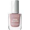 Catrice Cosmetics Catrice - Smalto per unghie Sheer Beauties Strengthening - 70 Dusty Romance