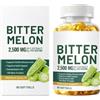Generico Estratto di melone amaro 25:1, 2500 mg per porzione, 60 conte vegane - standardizzato al 10% di principi amari, non OGM,1PCS