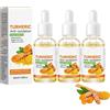 Qklovni Turmeric Anti Oxidation Serum, Turmeric Repair Face Serum,Turmeric Corrector Serum Reduce Wrinkles and Dark Spots,Hydrating Firming Reduces Fine Lines (3pcs)