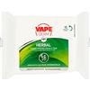 VAPE 12 x VAPE DERM HERBAL Salviette Antipuntura 15 Pezzi