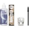 Refectocil KIT - Natural Brown Cream Hair Dye + Creme Oxidant 3% 3.4oz + Mixing Dish + Mascara Brush by RefectoCil