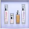 Evisage SkinCare Routine - Kit Cofanetto Viso Completo con Siero Detox 30ml + Crema Giorno 50ml + Contorno Occhi 15ml + Crema Notte 50ml