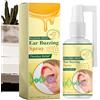 Generico Spray Auricolare - Pulitore Auricolare 60ml | Pulizia Delicata Acufeni Uomo Donna Doccia Nuoto Dopo Piercing