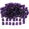 Blausky 50 mini fermagli per capelli, graziosi fermagli per capelli, piccoli fermagli antiscivolo, accessori colorati per acconciatura, piccoli fermagli per capelli come regalo per donne e donne, viola