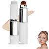 JIAOY Bastone fondotinta e correttore 2 in 1 che cambia colore con pennello, make-up da piena a media opacità, impermeabile e resistente al sudore, correttore idratante (avorio)