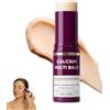 Generico Stick Multi-Balsamo Al Calcio,Stick Idratante Al Collagene,stick Multi Balsamo Al Calcio 3 In 1,Idratante,Rassodante Per La Pelle,Adatto Per Occhi,Collo,Viso (1 pezzo, 1)