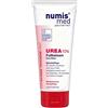 numis med Crema piedi con 10% di urea - crema piedi lenitiva per piedi molto secchi e ruvidi - cura della pelle vegana senza siliconi, parabeni, oli minerali - confezione da 6 (6x 100 ml)