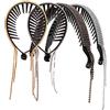 BELLIFFY Fermagli per Chioma Accessori Sicuri e Confortevoli con Pietre Decorative 4 Pezzi per Prom e Anniversari per Maruzza e Coda di Cavallo