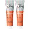 L'Oreal Paris L'Oréal Paris Balsamo Anticaduta Rinforzante per Capelli Fragili Elvive Growth Booster Formula con Aminexil-R Niacinamide ed Estratto di Radice di Zenzero Senza Siliconi - 2 Flaconi da 150ml