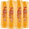 Sunsilk Morbidi e Luminosi Balsamo per Capelli Secchi con Mix di Oli Cheratina e Biotina Azione Nutriente e Idratante - 6 Flaconi da 350ml