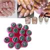 PEKJDS 15 PZ Nail Art Stamp Pen Set, DIY Nail Art Precision Stamp Pen, Nails Art Flower Stamp Pen, Nail Art Stamping Pen Kit, Nail Graffiti Nail Art Doting Strumenti di Design
